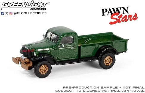Green Light - 62030-D - Model 1947 DOD ge Power Wagon - 7cm Scale 1/64 in Saudi Arabia
