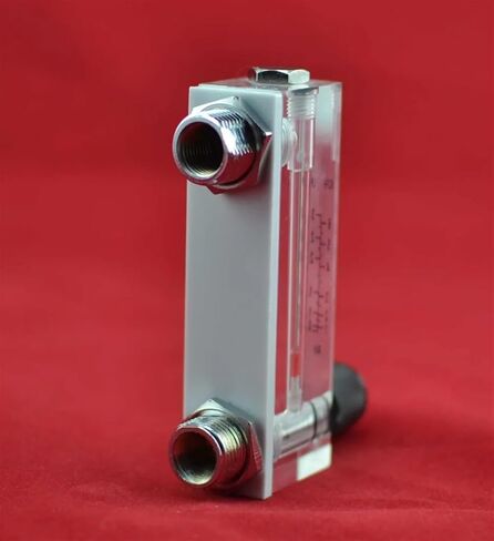 LZM-6T 10-100LPM/20-200SCFH نوع اللوحة مقياس الجريان الأكريليك (مقياس التدفق) مع ضبط صمام الجهير المناسب أنثى G1/4 "ذكر M18 * 1.5 in Saudi Arabia