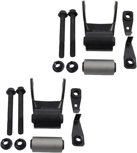 722-018 Rear Leaf Spring Shackle Bracket Kit – Compatible with 1999–2007 Ford F-250 F-350 F-450 F-550 Super Duty & Excursion – Rear Suspension Repair in Saudi Arabia