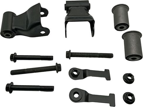2Pcs Leaf Spring Shackle Rear Compatible with Dodge Ram 1500 Pickup 2007-2009 Ram 2500 Pickup 2003-2010 Ram 3500 Pickup 2003-2010 Ram 2500/3500 2011-2013 722-035 52113520AA in Saudi Arabia