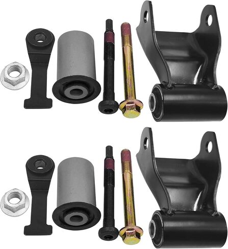 2Pcs Leaf Spring Shackle Rear Compatible with Dodge Ram 1500 Pickup 2007-2009 Ram 2500 Pickup 2003-2010 Ram 3500 Pickup 2003-2010 Ram 2500/3500 2011-2013 722-035 52113520AA in Saudi Arabia