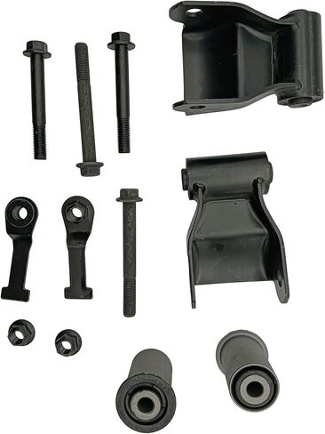 2Pcs Leaf Spring Shackle Rear Compatible with Dodge Ram 1500 Pickup 2007-2009 Ram 2500 Pickup 2003-2010 Ram 3500 Pickup 2003-2010 Ram 2500/3500 2011-2013 722-035 52113520AA in Saudi Arabia