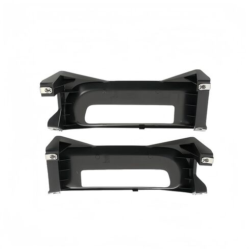 POETRYXIAO Front Driver Passenger Tow Hooks Bezel Bracket for 2013-2018 Dodge Ram 1500,Left & Right Tow Hook Bezel Set for Dodge Ram Accessories (Black) in Saudi Arabia