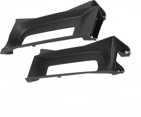 POETRYXIAO Front Driver Passenger Tow Hooks Bezel Bracket for 2013-2018 Dodge Ram 1500,Left & Right Tow Hook Bezel Set for Dodge Ram Accessories (Black) in Saudi Arabia
