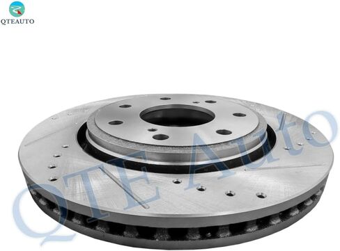دوارات قرص الفرامل المشقوقة الأمامية الأوتوماتيكية PM 350 مم لـ 2010-2014 Ford F-150 in Kuwait