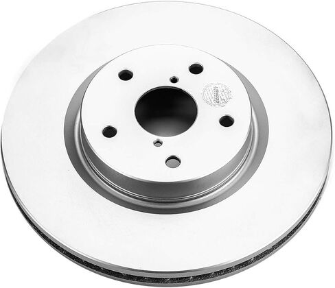 دوار الفرامل الأمامية المطلي بالكامل من PowerStop لـ Subaru B9 Tribeca 2006-07 |Legacy 2015-19 |Outback 2015-19 |Tribeca 2008-14 |WRX 2015-21 - ترقية دوار قرص OE المباشر، JBR1319EVC in Kuwait