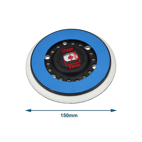 150 mm Backing Pad M8 Bolt Included Compatible with Rupes Bigfoot Compatible with LHR21 ES,Compatible with Mark 2,3 Sanding Pad for Polishing Machines Hard in Kuwait