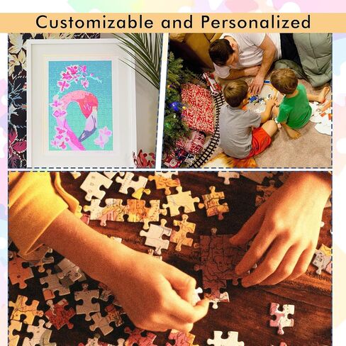 Koala Sublimation Blank Puzzle 120 Pieces of Each Set, 10 Sets Heat Transfer Printing White Puzzle for Customize Unique Puzzle Gift in Kuwait
