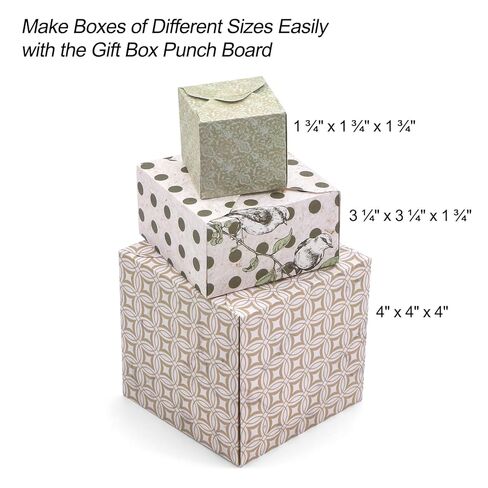 BAOFALI 3-in-1 Punch Board for Envelopes Gift Boxes Bows with Indentation Pen for Creating Custom Envelopes, Bows, and Gift Boxes Birthday Party of Different Sizes. Card Making and DIY Projects in Kuwait
