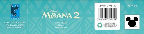 Ceaco - Disney - Moana 2 - On The Beach - 1000 Piece Jigsaw Puzzle - Colorful Puzzle for Adults – Precision-Cut Pieces, Beautiful Artwork, and Hours of Relaxing Fun in Kuwait