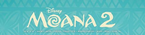 Ceaco - Disney - Moana 2 - On The Beach - 1000 Piece Jigsaw Puzzle - Colorful Puzzle for Adults – Precision-Cut Pieces, Beautiful Artwork, and Hours of Relaxing Fun in Kuwait