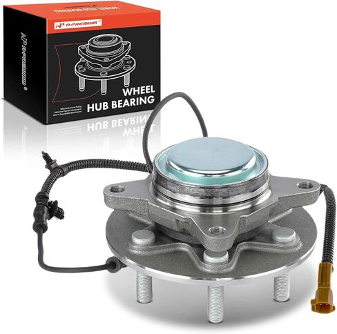 محمل العجلة الأمامية الممتازة ومجموعة المحور مع ABS و6 عروات متوافقة مع Ford Ford F-150 2021-2024، Expedition 2022-2024 وLincoln Navigator 2022، RWD in Kuwait