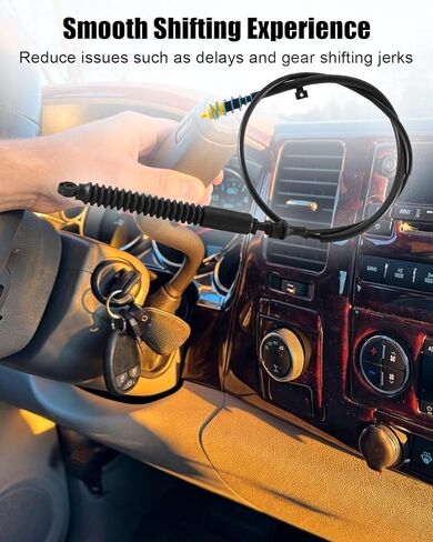 20787606 Automatic Transmission Shift Cable Fit for GMC Sierra 1500 2007-2013, Yukon SLE/XL 2007-2009, Chevrolet Silverado/Tahoe LS/Suburban/Avalanche 2007-2013 in Kuwait