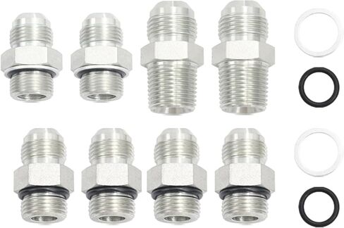Transmission Cooler Lines Compatible with Duramax Allison Chevy/GMC 6.6L LB7 LLY LBZ LMM 2001-2005 Diesel in Saudi Arabia
