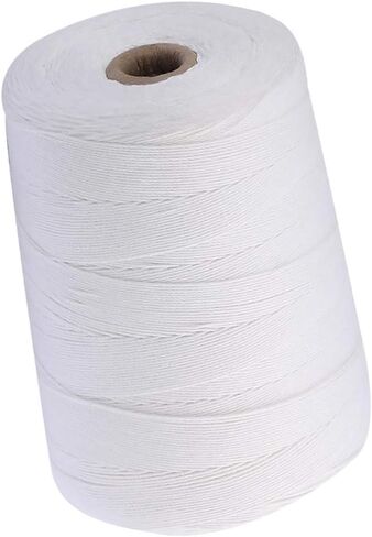 Cabilock Cotton Bakers Twine Fine Cotton String Food Safe 500M 0.8mm for Butchers Baking Tying Meat Sausage Pork Elbow Bacon Zongzi Gift Wrapping DIY Crafts 250g in Saudi Arabia