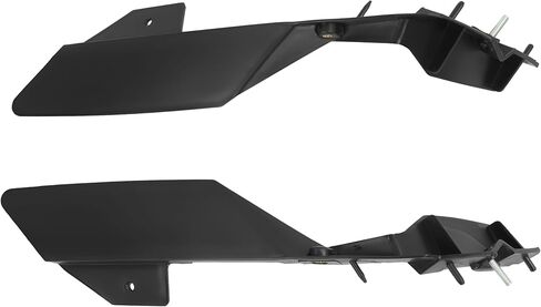 ALMULOO Left&Right Front Bumper Inner Brackets Compatible with 2006-2010 Dodge Charger/2008 Dodge Magnum Replacement for 4806230AD 4806231AD CH1042105 CH1043105 Plastic(PP+GF10%) 2PCS in Saudi Arabia