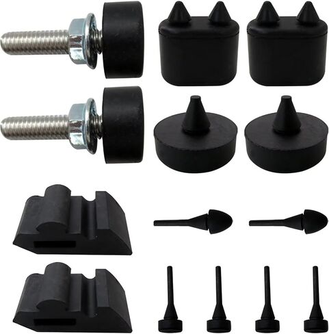 Rubber Stopper Bumper Asst Kit + Hood Adjusters Replacement for Chevrolet Camaro 1967 1968 1969 in Kuwait