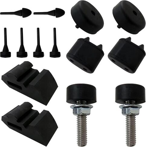 Rubber Stopper Bumper Asst Kit + Hood Adjusters Replacement for Chevrolet Camaro 1967 1968 1969 in Kuwait