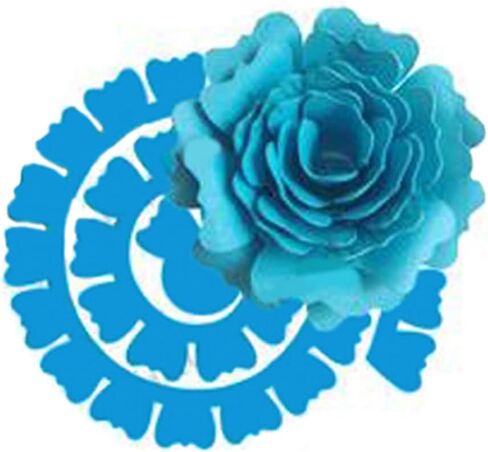 3D Spiral Flower Metal Die Cuts,3D Rose Flower Garland Wedding Cutting Dies Cut Stencils for DIY Scrapbooking Photo Decorative Embossing Paper Dies for Scrapbooking Card Making in Kuwait