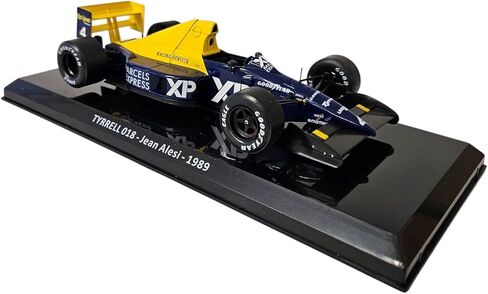 سيارة OPO 10 - 1/24 بمقياس 1/24 متوافقة مع Tyrrell 018 Jean Alesi 1989 GP F1 - OR101 in Kuwait
