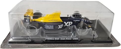 سيارة OPO 10 - 1/24 بمقياس 1/24 متوافقة مع Tyrrell 018 Jean Alesi 1989 GP F1 - OR101 in Kuwait