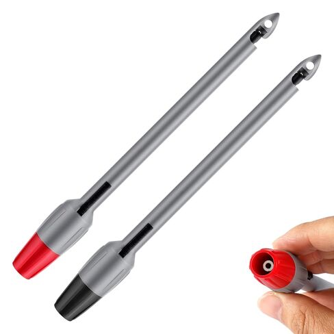 2pcs Wire Piercing Probes, 7.48x0.79in Insulation Piercing Clip Wire Piercing Tool Piercing Probes for TP81 Multimeter Voltage Voltmeter Thermometer Testing(0.08in) in Kuwait