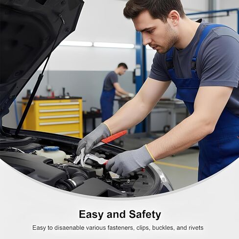 Auto Fastener Clip Removal Pliers, Car Clip Pliers & Trim Removal Tool, Spring-Loaded Fastener Rivet Remover for Auto Door Panels, Removing Automotive Fasteners Clips Without Damage in Saudi Arabia
