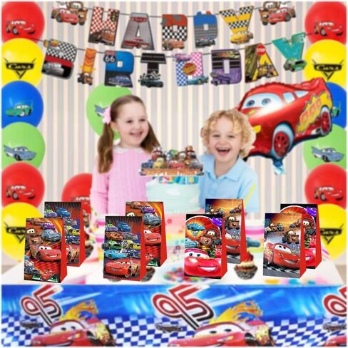 ARHAVI 12Pcs Cars Party Gift Bags Goodie Bags for Kids Birthday Decorations Party Supplies in Kuwait