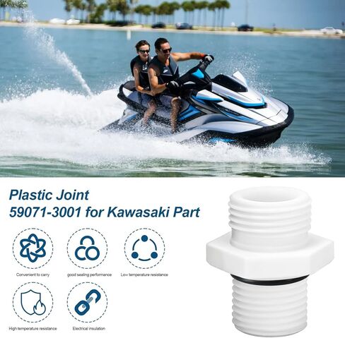 59071-3001 Plastic Joint Fitting Compatible with Kawasaki Electric Box Repair 5PCS in Saudi Arabia