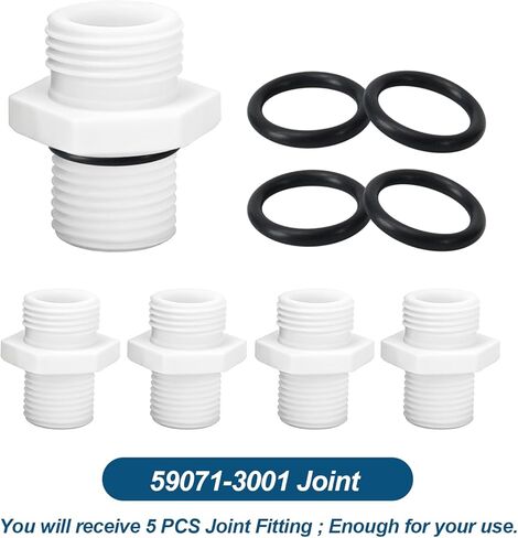59071-3001 Plastic Joint Fitting Compatible with Kawasaki Electric Box Repair 5PCS in Saudi Arabia