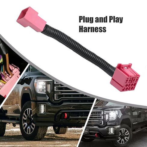 All Lights 6 High Mod Module, Plug and Play Harness, Replacement for Chevy Silverado 1500 2500 3500 Refreshed, Replacement for GMC Sierra 1500 2500 3500 Refreshed in Kuwait