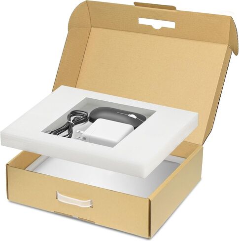 Laptop Shipping Box with Protection Foam for up to 17 Inches Notebook, Cardboard Laptop Box for Shipping, Secure Mailing Boxes in Saudi Arabia