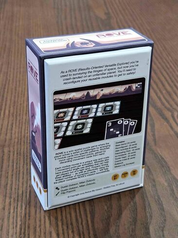 Rove by Button Shy Games | for Ages 8+ | 1 Player Game | 15 Minute Playing Time | Modular Robot Strategy Game with Base Game & 6 Expansions in Saudi Arabia