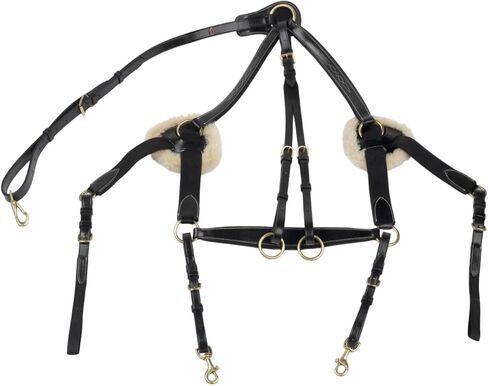 Whitaker Valencia Leather 5-point Breastplate in Saudi Arabia