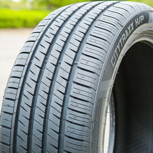 مجموعة من 2 (اثنين) Landspider Citytraxx H/P إطارات نصف قطرية عالية الأداء لجميع المواسم للشاحنات/سيارات الدفع الرباعي - 255/55R20 255/55ZR20 255/55/20 255/55-20 110 وات نطاق تحميل XL 4 طبقات BSW جدار جانبي أسود UTQG 420AA in Kuwait