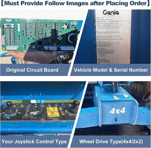 ACL500 ECM PCB Circuit Board 121765GT 121765 for Genie Boom Lift S60 S65 S40 S45 S80 S85 Z45 Z25 Z60 Z40 fits Genie S60XC S60HC S65TRAX Z60 Z34, NEED PROVIDE ORIGINAL BOARD INFORM TO CUSTOMIZATION in Saudi Arabia