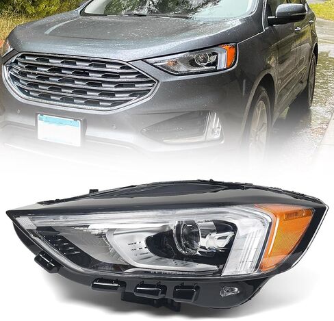 Headlight Assembly for Ford Edge 2019-2024 w/LED DRL Front Head Lamp Left Driver Side LH in Saudi Arabia