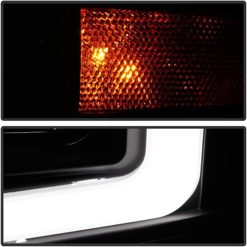 ACANII - For 2010-2013 Toyota 4Runner Black Housing LED Tube Projector Headlights Headlamps Assembly Pair Set Left+Right in Kuwait