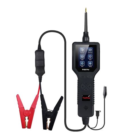 TopDiag P100 Pro Automotive Digital Multimeter Tester for 9-30v Car Circuit Tester (Black) in Saudi Arabia