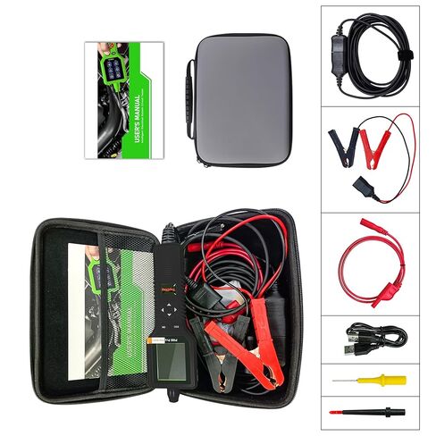TopDiag P100 Pro Automotive Digital Multimeter Tester for 9-30v Car Circuit Tester (Black) in Saudi Arabia