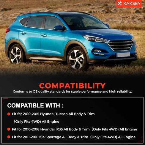 ذراع التحكم في التعليق السفلي من الجانب الأيسر والأيمن متوافق مع Hyundai Tucson 2010-2015 Hyundai IX35 2010-2016 Kia Sportage 2011-2016 4WD، استبدل 553443S000 552152S100 552162S200 in Kuwait