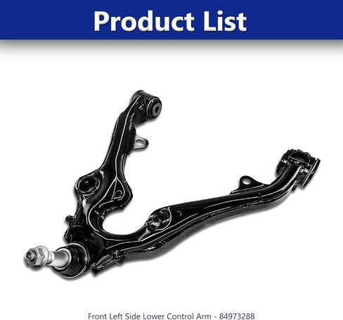 ذراع التحكم، ذراع التعليق السفلي الأيسر مع مفصل كروي متوافق مع 2019-2025 شيفروليه سيلفرادو جي إم سي سييرا 1500 2022 سيلفرادو 1500 LTD in Kuwait