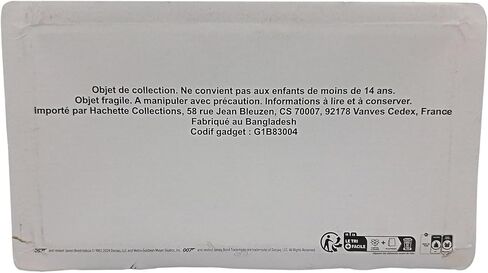 OPO 10 - 1/24 Scale Miniature car Compatible with the 1964 Aston Martin DB5 Goldfinger James Bond 007 - Hachette Collections JBH01 in Kuwait