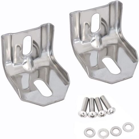 Blue Oval Industries 1983-1993 Mustang Header Panel Support Brackets - Pair in Saudi Arabia