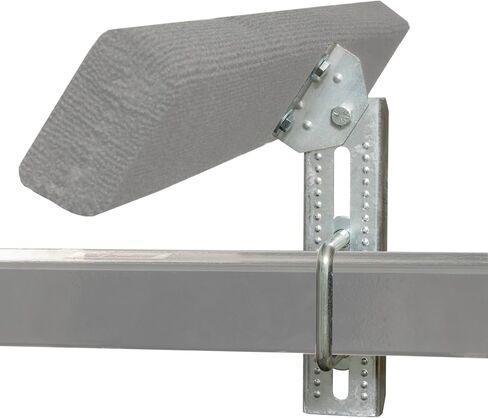 Extreme Max 3006.7047 10" Galvanized Swivel-Top Bunk Bracket with Hardware for 3" x 3" Trailer - 2-Pack in Saudi Arabia