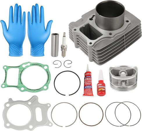 Cylinder Head Piston Assembly for 2002-2023 for Honda for Recon 250 2009-2020 for Honda for TRX250X Cylinder Piston Kit 12100-HN6-000 in Saudi Arabia