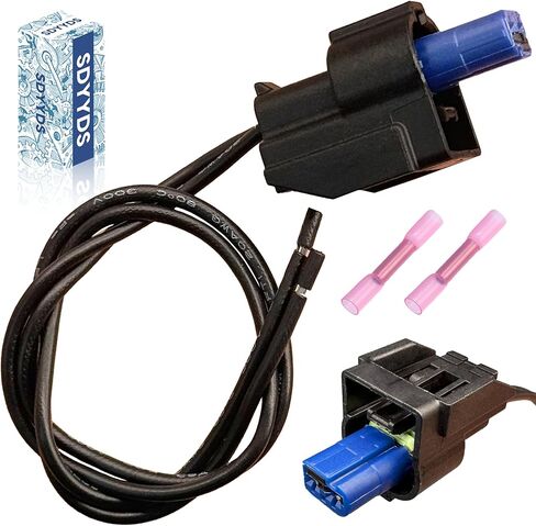 Camshaft Phaser Actuator VVT Solenoid Connector Pigtail Harness Compatible With Chrysler 200/300, Jeep Grand Cherokee/Wrangler,DodgeAvenger (2011-2022) - Replaces 05184101AG, 918-803, 5184101AH in Kuwait