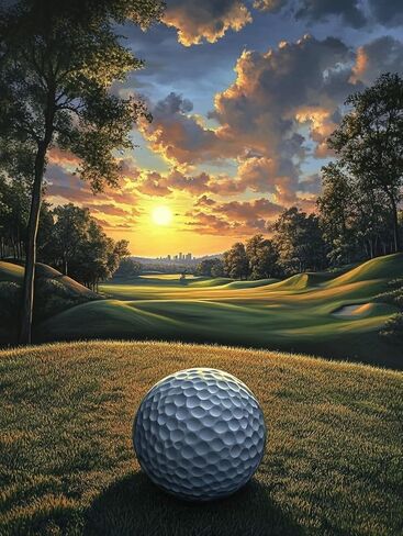 5D Golf Diamond Art 12x16 Inch Full Drill Diamond Painting Kits for Adults & Beginners - DIY Art Crafts for Relaxation and Home Wall Decor 1 2 in Kuwait