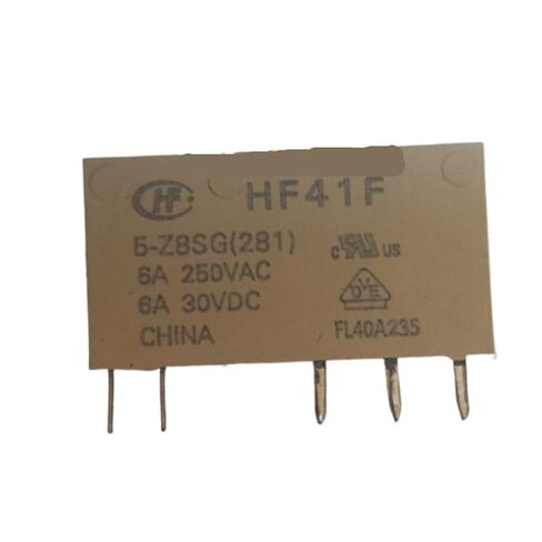 10pcs/lot Relay HF41F 5-Z8SG(281) 5pins 6A in Kuwait