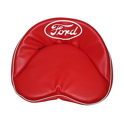 Tie-On Seat Cover Red with White Lettering fits Ford NAA 2N 8N 9N 600 620 630 640 650 660 800 820 840 850 2000 4000 in Kuwait